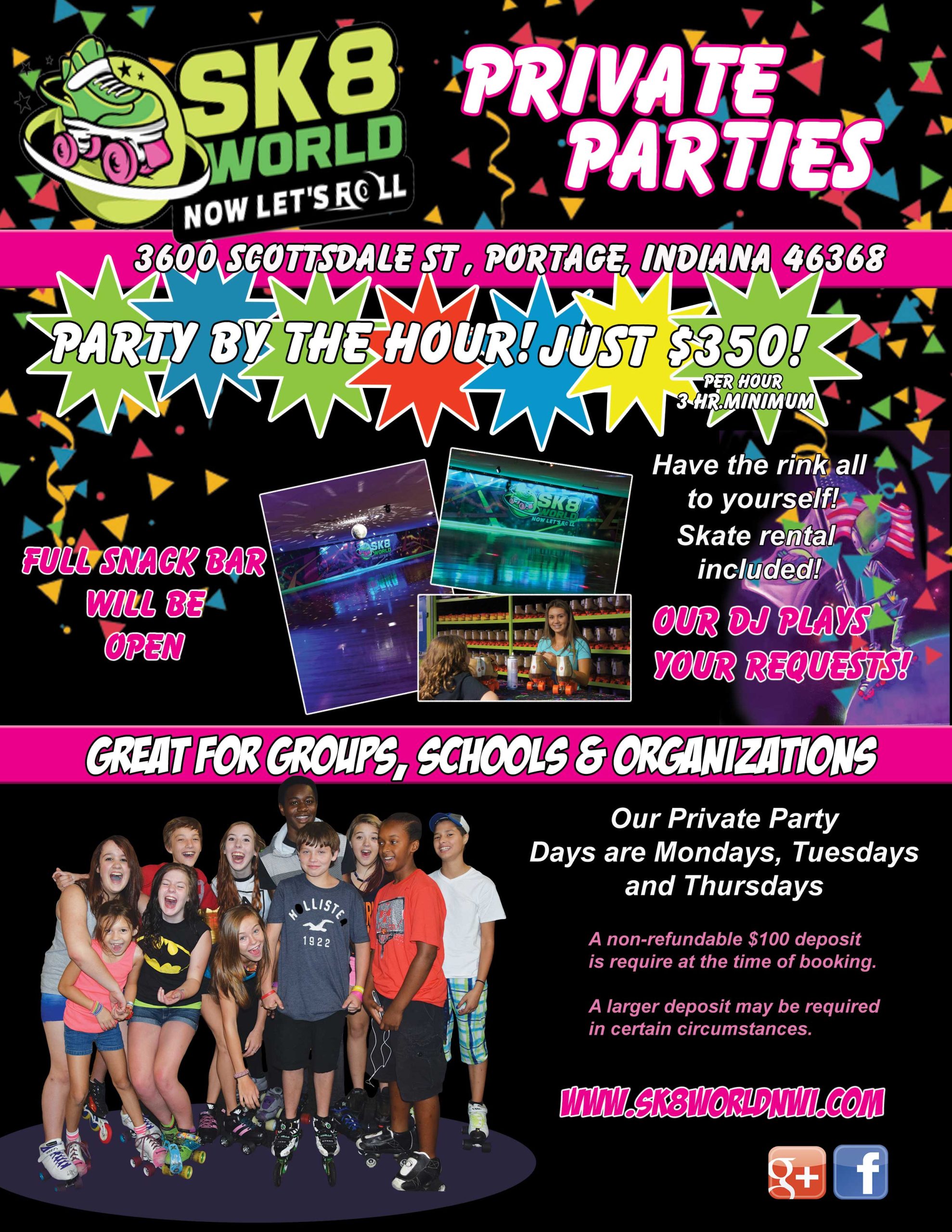 sk8world-private-parties Private Parties at Sk8 World