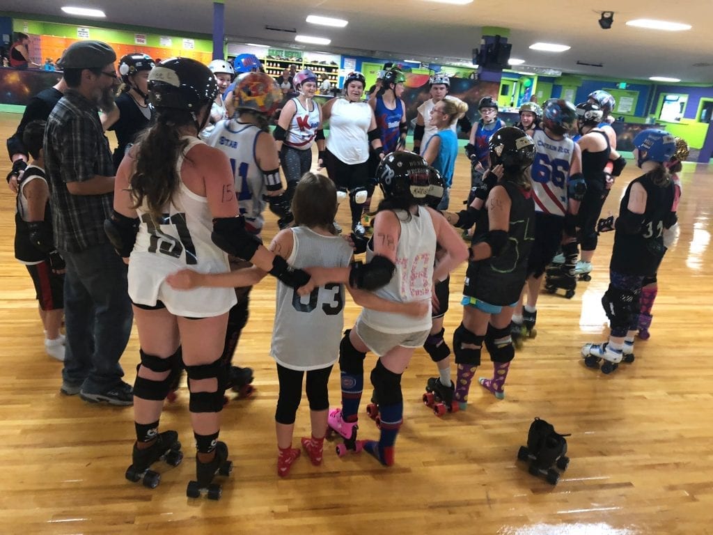 Lake Effects Jr Roller Derby at Sk8World Portage Sk8 World Portage